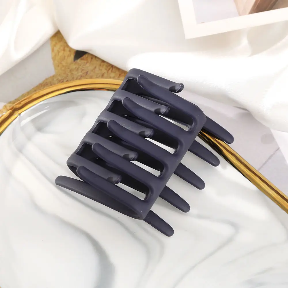 Frosted Double Sided Hair Clip Simple Design Casual Hair Comb Non-slip Hair Fork Hairpin For Women Girls Hair Accessories