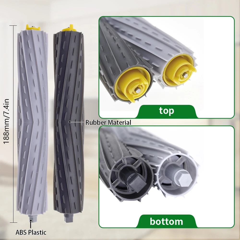 Koło szczotki bocznej rolki filtra kompatybilne z IRobot Roomba 800 860 870 877 880 890 891 805 900 960 980 985 Część do odkurzaczy