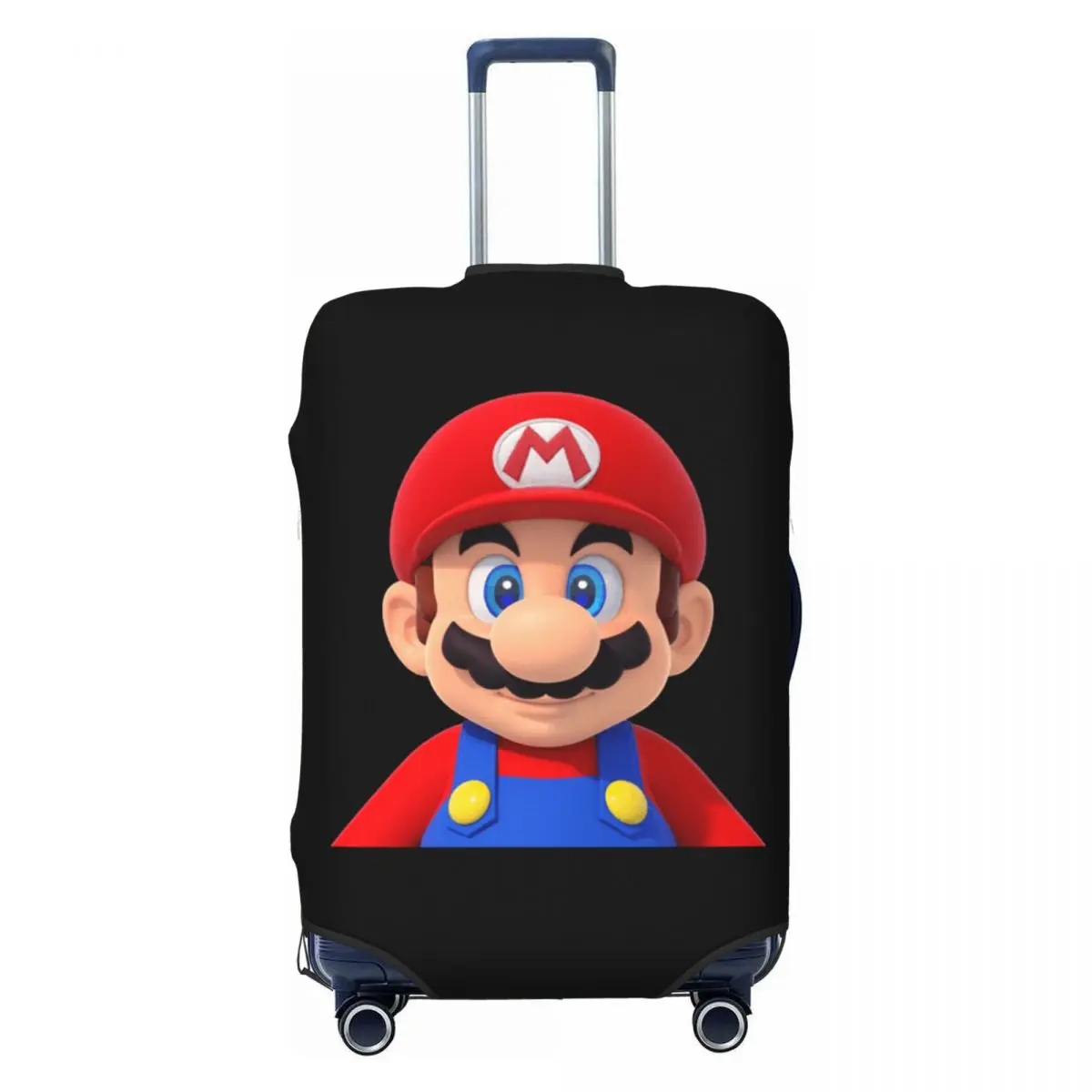 

Custom Cartoon Game Marios Printed Suitcase Cover Washable Luggage Covers Protector for 18-32 inch