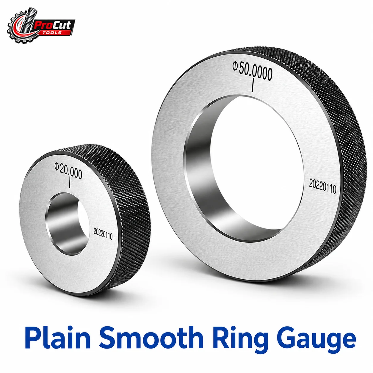 Plain Smooth Ring Gauge 1‑74mm High Precision Inner Diameter Master Gauge for Bore Measuring Instrument Calibration Check