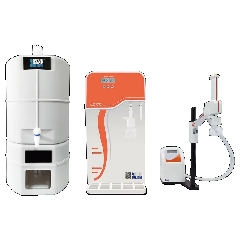 آلة مياه مختبرية من المصنع مع تدفق 18 2MΩ و10L H مثالية لتطبيقات كروماتوغرافيا HPLC والأيونات في تشي التحليلي #4