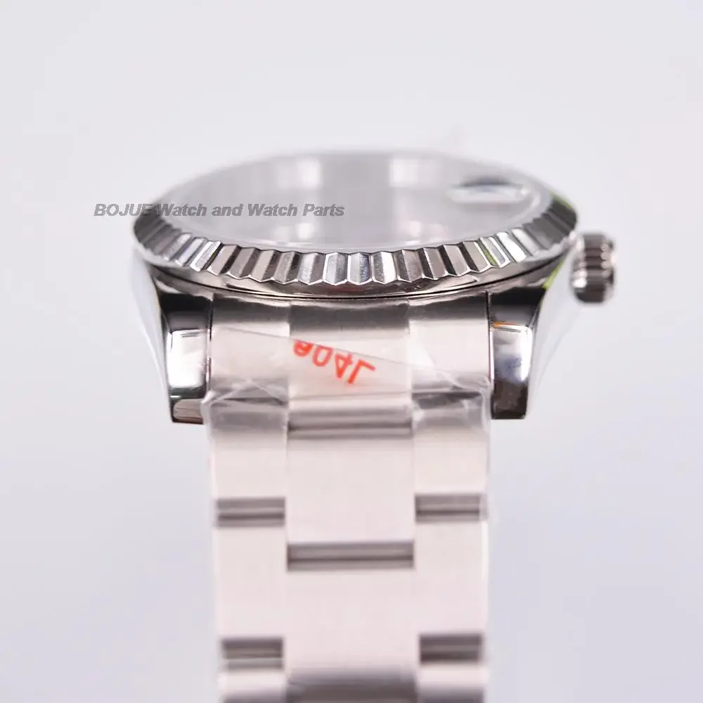 36mm/39mm nh35 caixa de relógio para datejust nh35a nh36 movimento pulseira aço vidro safira conjunto relógio substituições ferramentas reparo