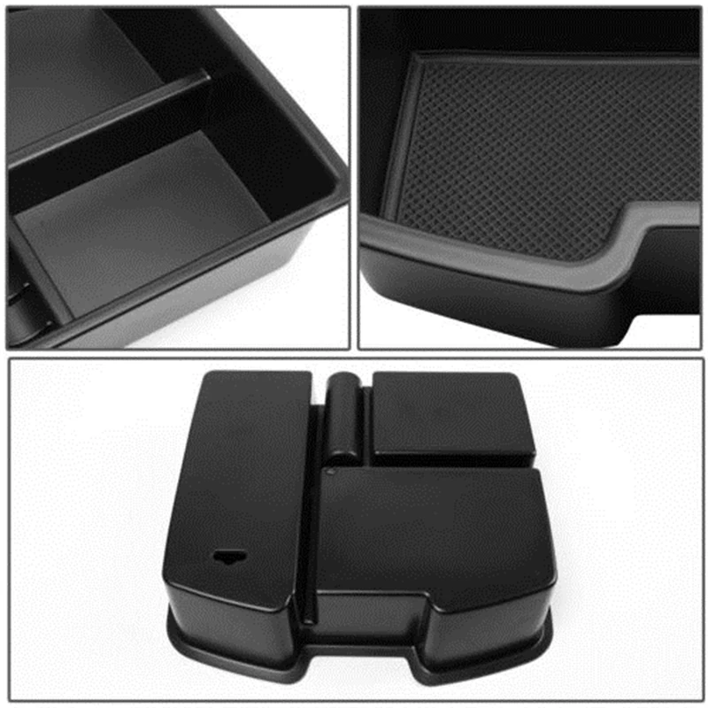 Car Armrest Center Storage Box Container Glove Organizer Case For Chevy GMC 2007 2008 2009 2010 2011 2012 2013 2014