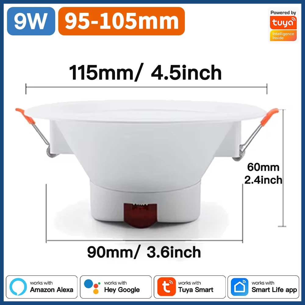 9W hole 95-108mm