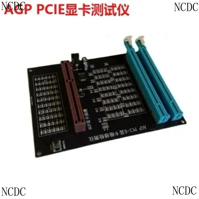 AGP PCI-E Graphics Card Detector CPU With Light