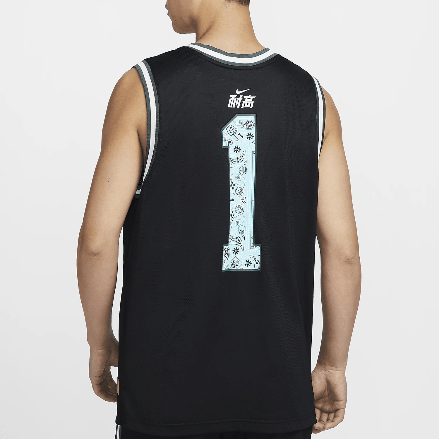 Maillot de basket-ball sans manches pour hommes Nike Official Basketball Series Dri-FIT HF6136-010