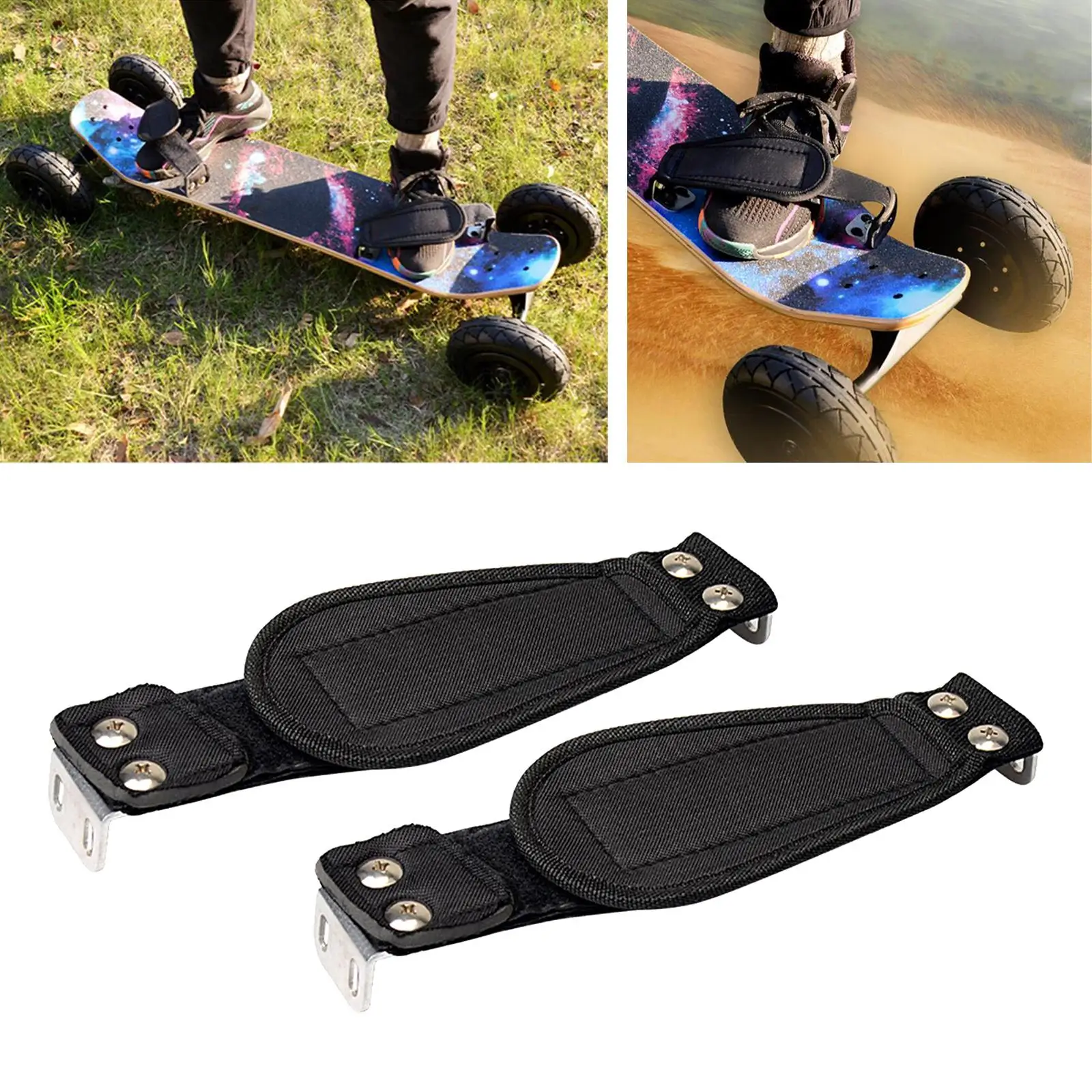 

Adults Skateboard Holder Binding Board Feet Holding Strap Sports Accessory