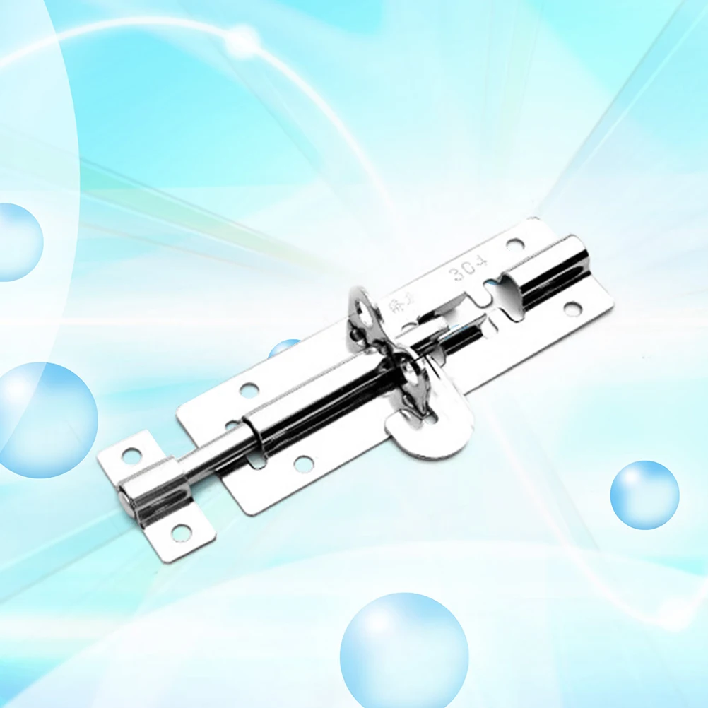

4 Inch Anti-theft Latch for Bathroom Hasp Lock Heavy Duty Barn Door Locking Bolt