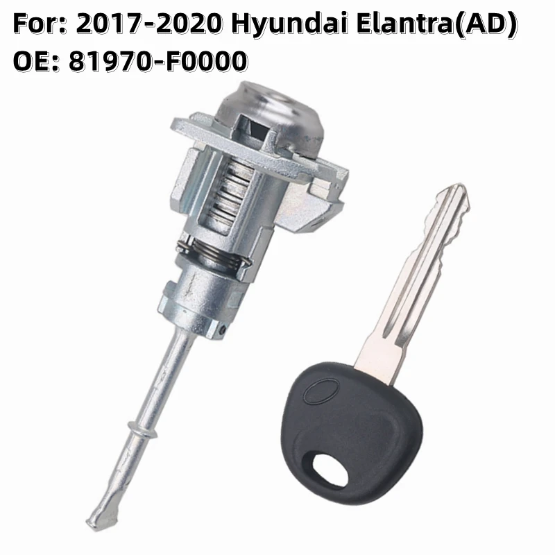 

XIEAILI OE: 81970-F0000 OEM Left Door Lock Cylinder Auto Door Lock Cylinder For 2017-2020 Hyundai Elantra(AD) With 1Pcs Key S998