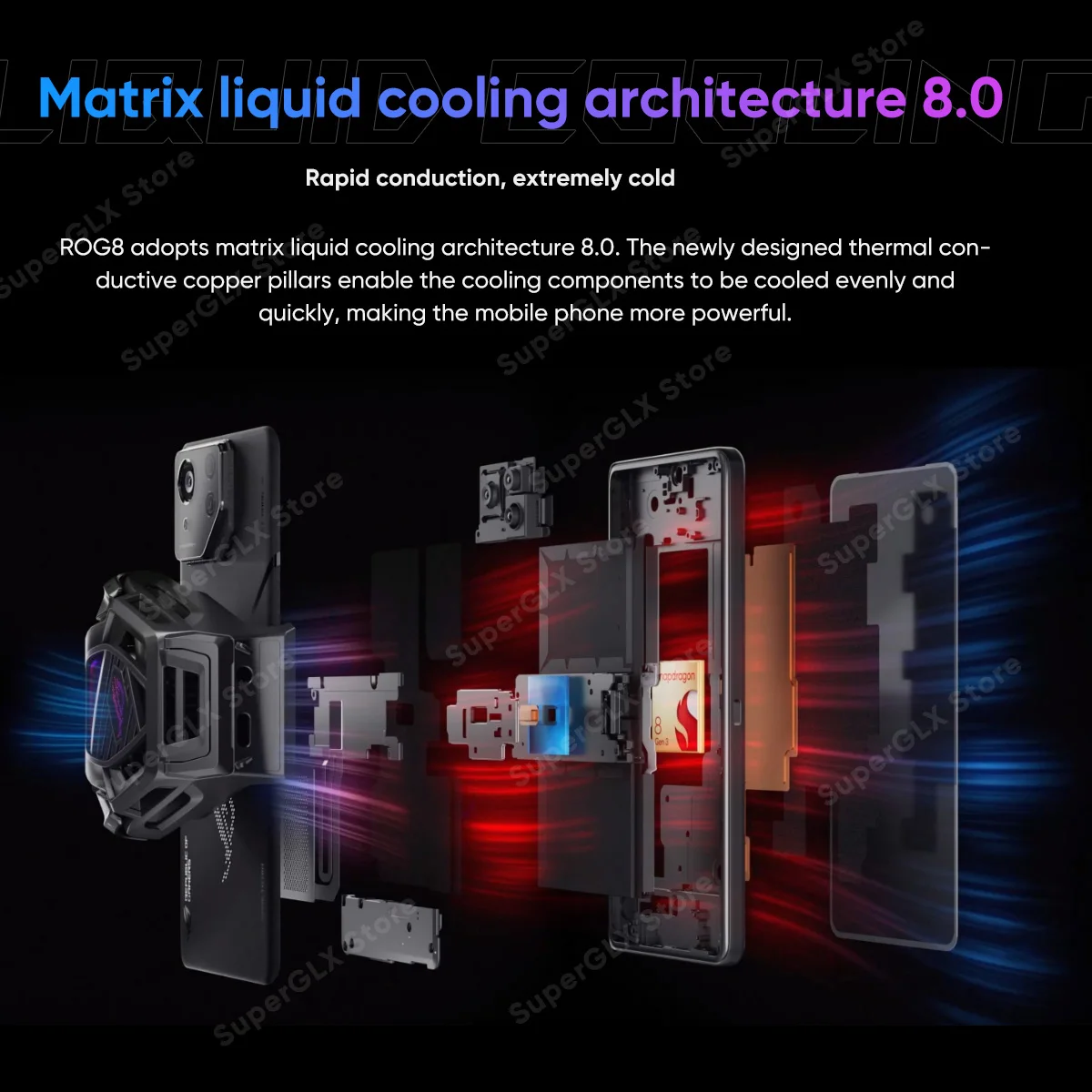 Imagem -06 - Pro Gaming Phone Rom Global Versão Snapdragon Gen 5g 6.78 Display 165hz Câmeras Triplas 50mp Carregador 65w Rog8 e