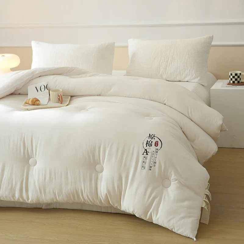 Soybean Fiber Raw Cotton Soybean Quilt Single Double Winter Quilt Core Thickened Student Dormitory Spring Autumn Summer Quilt