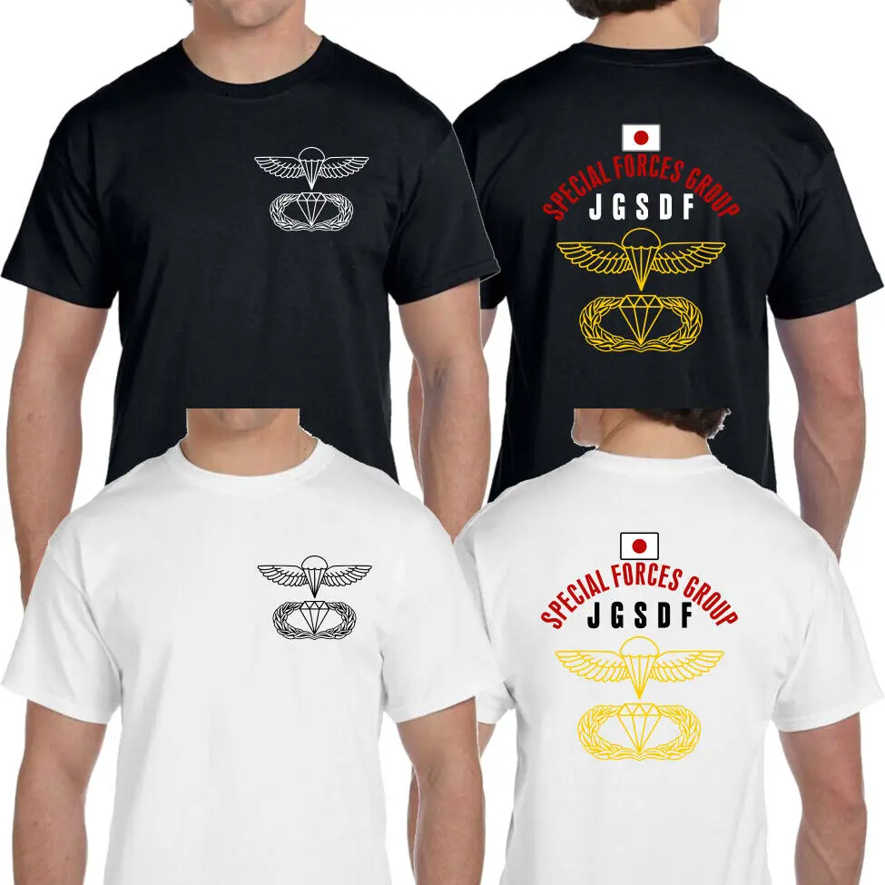

Special Forces Group Japan Ground Self-Defense Force JGSDF T-shirt Short Sleeve Casual 100% Cotton Shirts