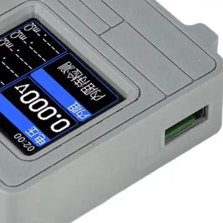High Battery Internal Resistance Tester 0.001V-60V 0.1mΩ-6.999Ω 99 Sets Data Record Adjustable Backlight Standby Time