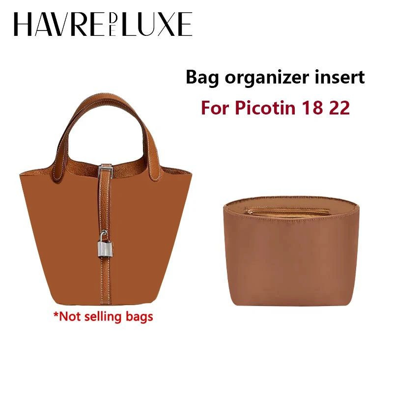 Bag organizer insert For Picotin 18 22 easy to wash and dry quickly bag support storage inner modification bag accessories