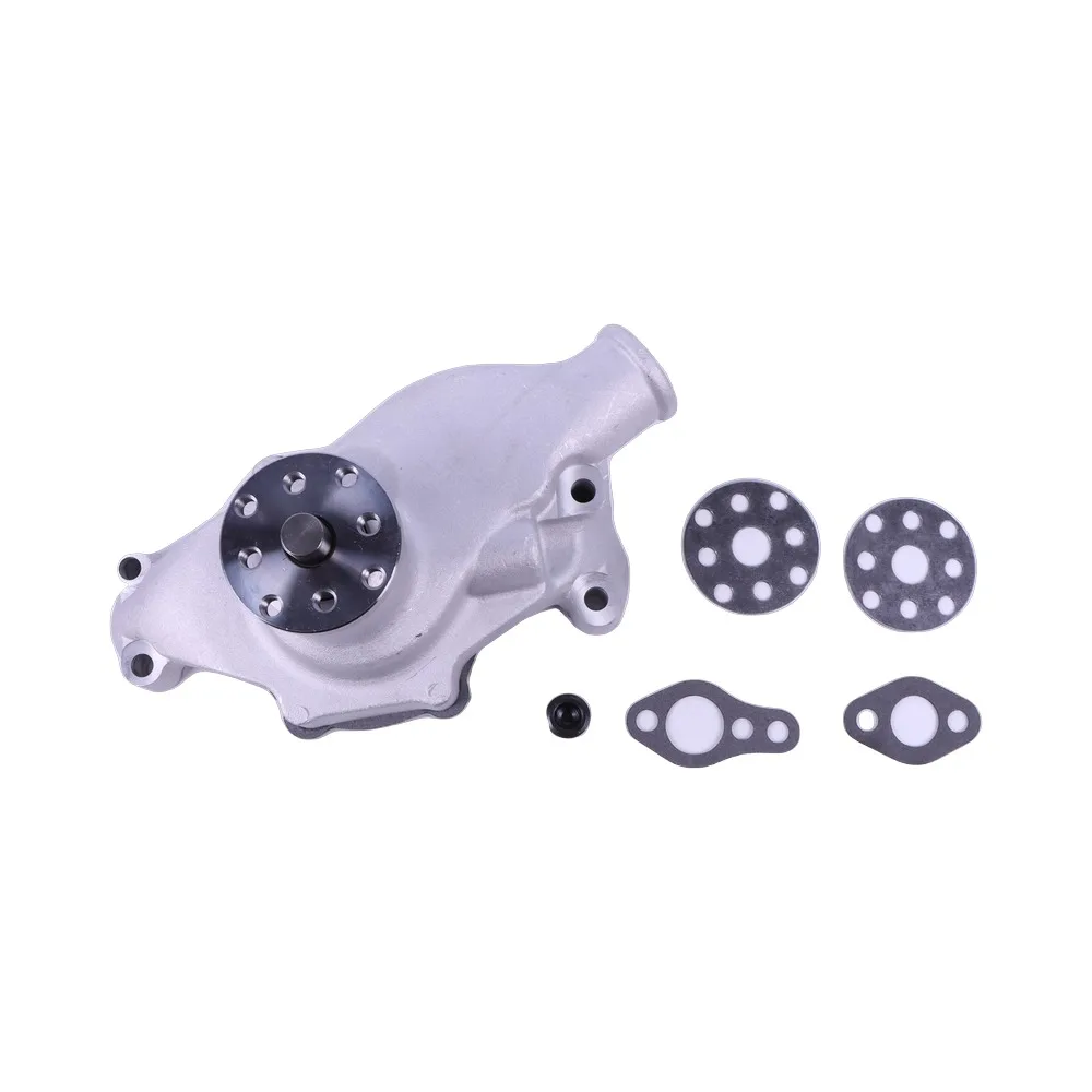 Short Water Pump for Small Block Chevy 305 327 350 1955-1985 Aluminum Satin High Volume K71004 Engine Parts Auto Accessories ﻿