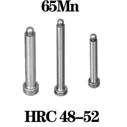 5mm 6mm 8mm OD 26/28/30/32/34/36/38/40/42/44mm Length 65Mn HRC50 Plastic Injection Mould Mold Runner Lock Ball Sprue Puller Pin