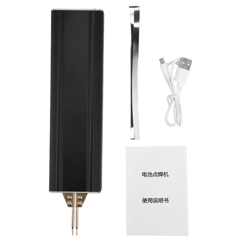 Portable 5-Gear Power Spot Welder, DC3.7V Handheld Welding Tool, One-Hand Grip Mini Welder for Light Welding Work