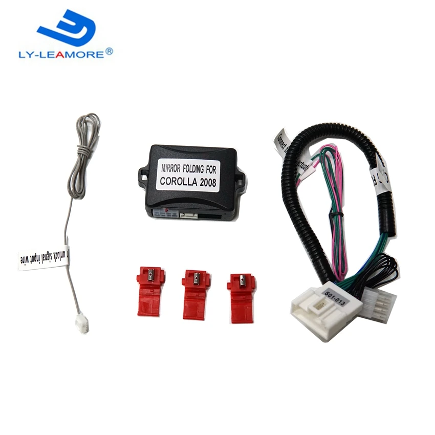 DC 12V Auto Car Side Mirror Folder Rearview Mirror Wireless Control Folding Module Kit for Camry 2011-2018