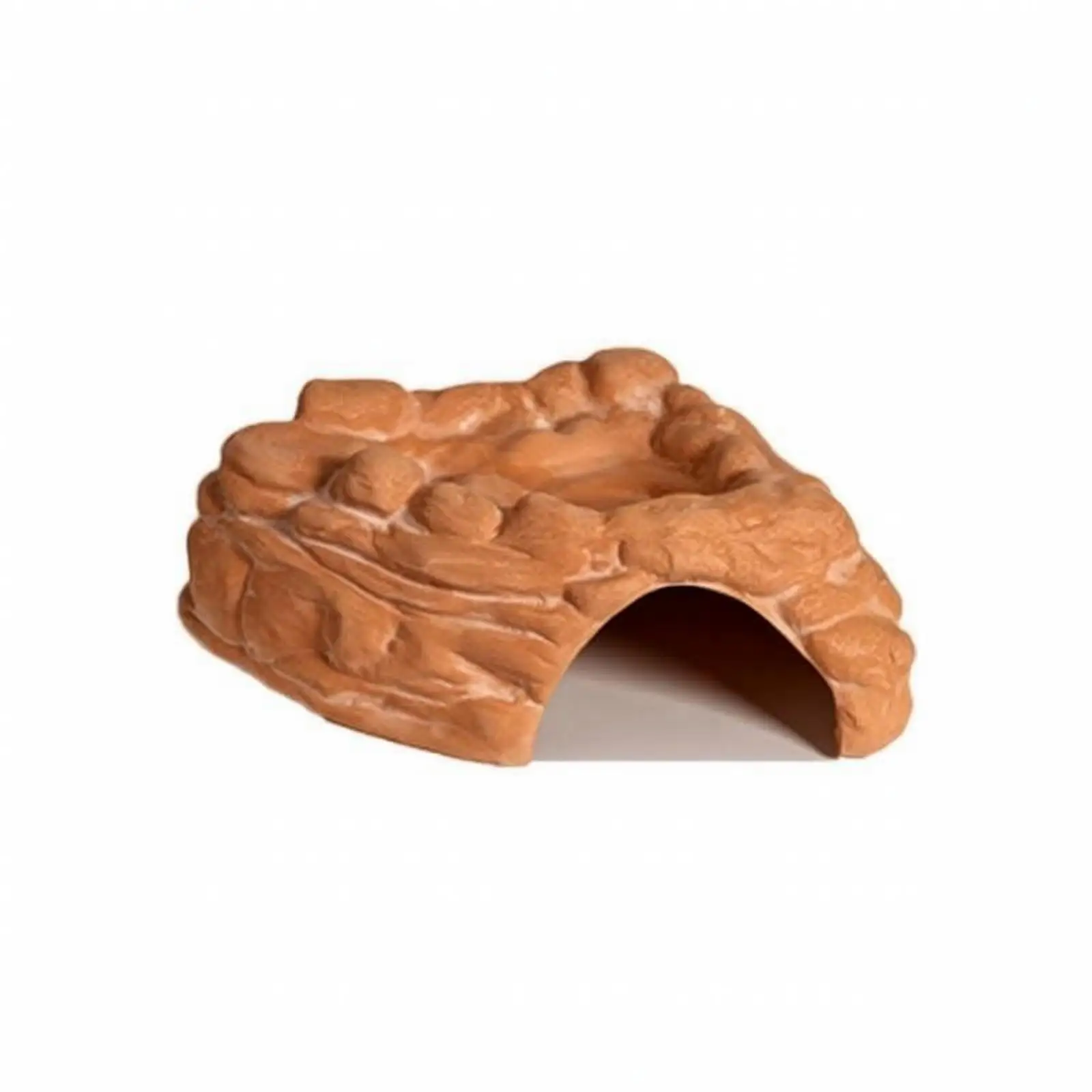 Humidity-Friendly Ceramic Hide Cave Multi-Functional Ceramic Hideout Cave
