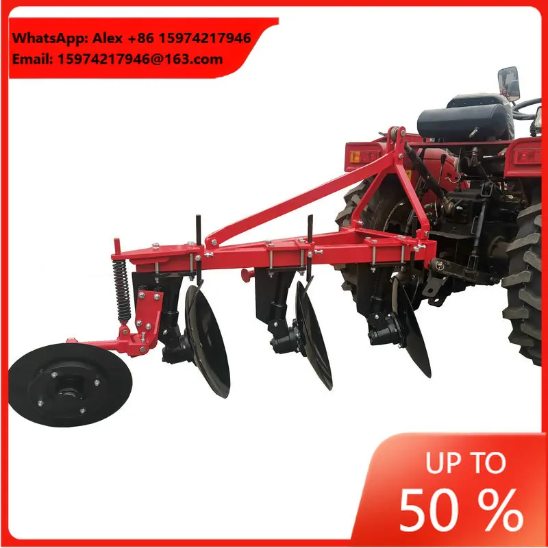 Agricultural Machinery Farm Disc Plough Agricultural Disc Plow For 40hp 50hp Tractor