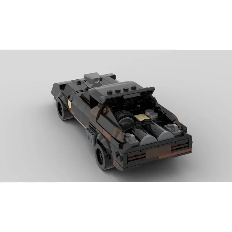 MOC-263553 New Outdoor Sports Black Iconic Supercar Building Block Model 337 Parts Creative Adult Birthday Christmas Toy Gift
