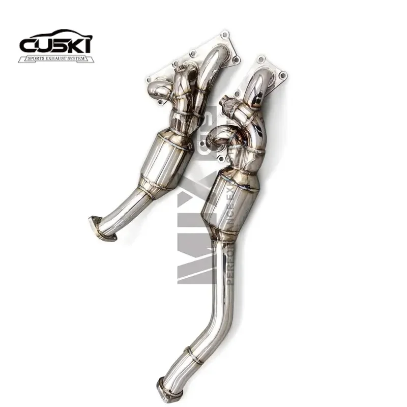 

High Flow banana head section exhaust manifold for BMW X5 X6 N52 quality Stainless Steel car Exhaust Modification