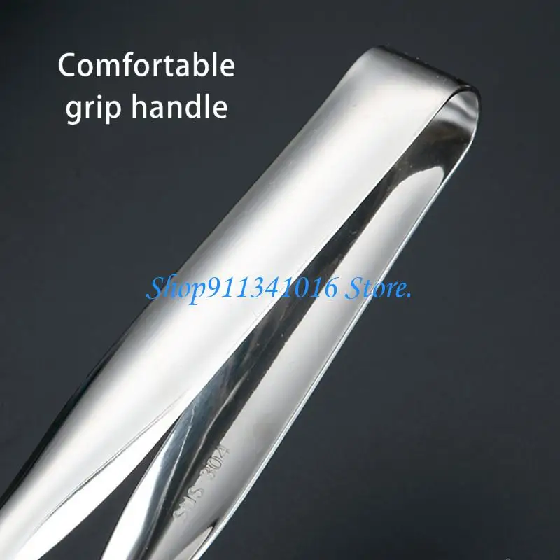 Steel Cooking Spatula Turner Tongs Bread Clip for Flipping Steak Hamburger