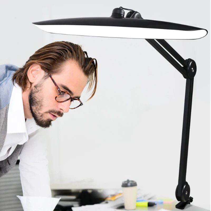 2025 nueva lámpara LED con abrazadera 117 Uds SMD luz de trabajo de brillo de 4 niveles para técnicos de uñas de oficina en casa