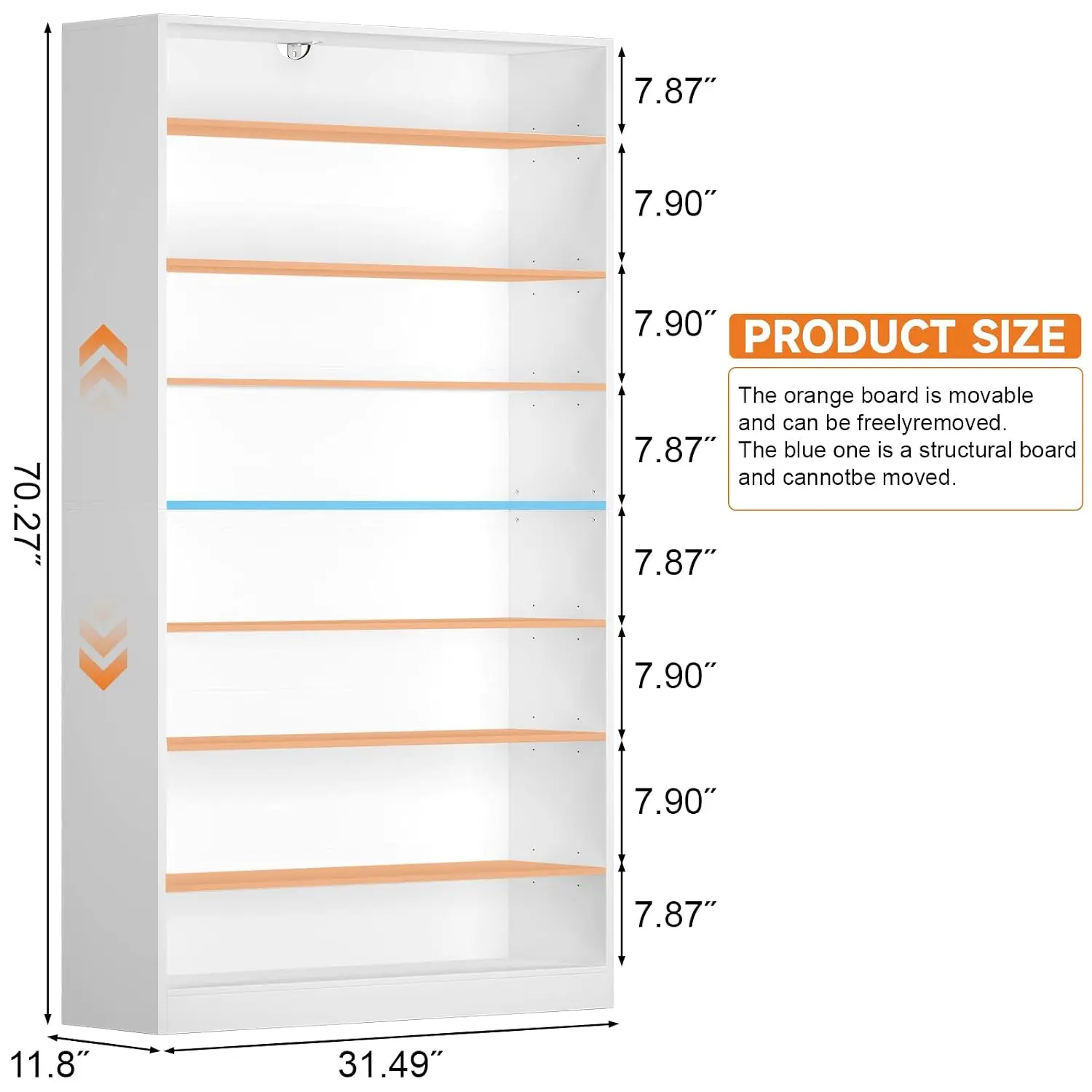 9-Tier Tall Shoe Rack With Adjustable Shelf, Freestanding For Closet & Entryway, Large Capacity Fits All Shoe, Customized