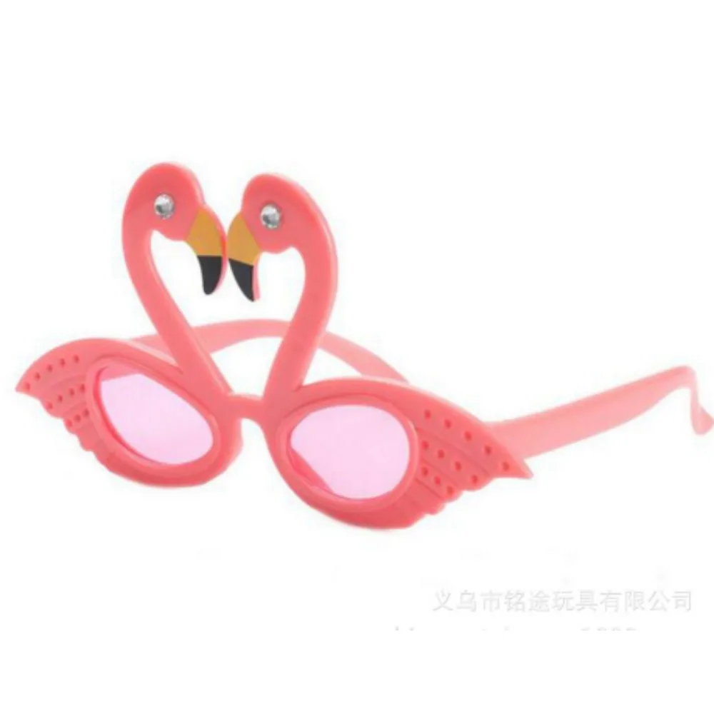 

Hawaiian Beach Party Dance Glasses Coconut Tree Flamingo Wacky Glasses