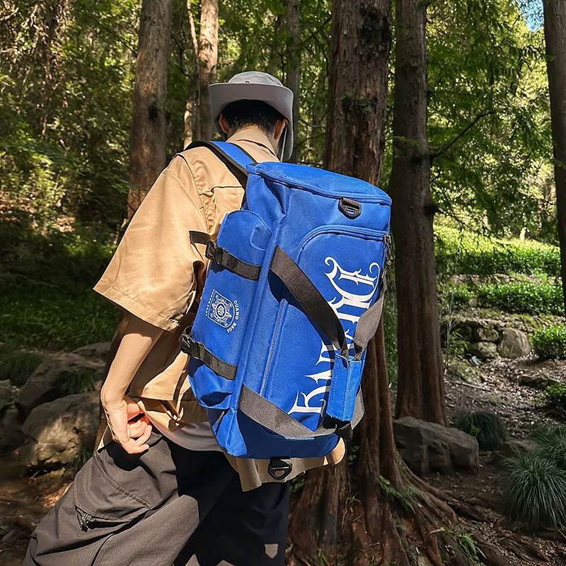 

Large Capacity Backpack Summer Sports Wet and Dry Handbag Men and Women Casual Backpack Strap Shoe Bin Gym Luggage Bag