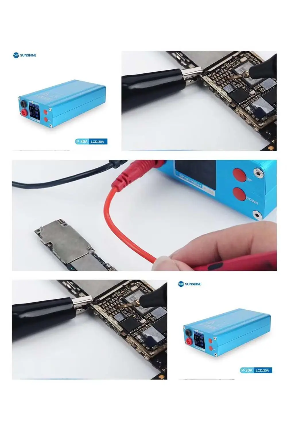 SUNSHINE P-30A High Quality Short killer Quickly Locate Faults For Short-Circuit Fault Detection Of Mobile Phones And Computers