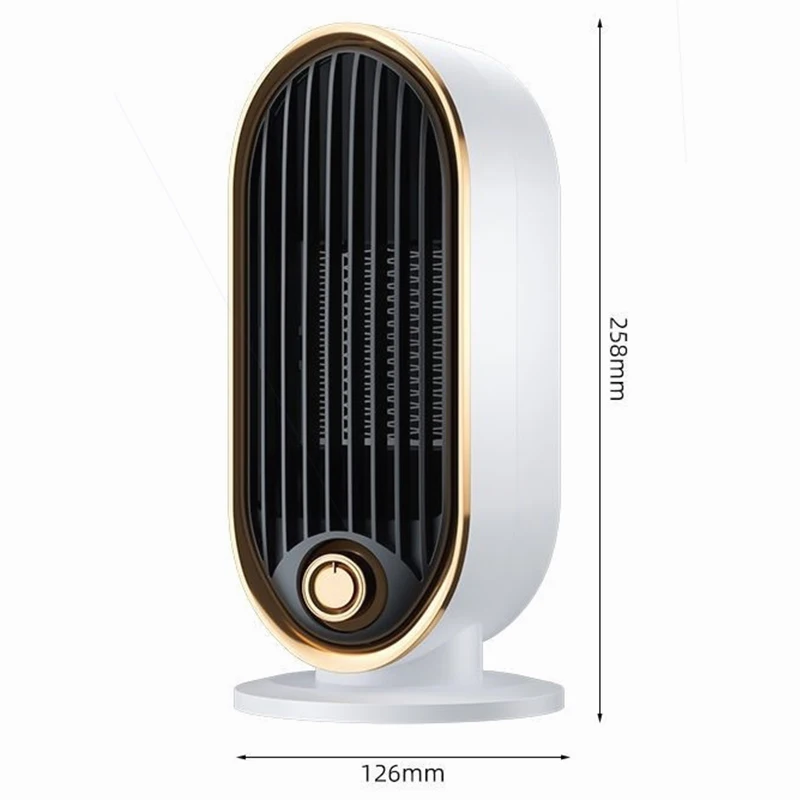 

800W Electric Heater Portable Desktop Fan Heater PTC Ceramic Heating Warm Air Blower Home Office Warmer Machine for Winter