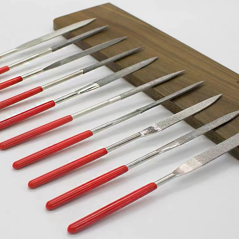 

Набор металлических мини-игл, 10 шт., ручные инструменты, 140x3 мм, керамические ремесла «сделай сам», бриллиантовая резьба по дереву, полировка