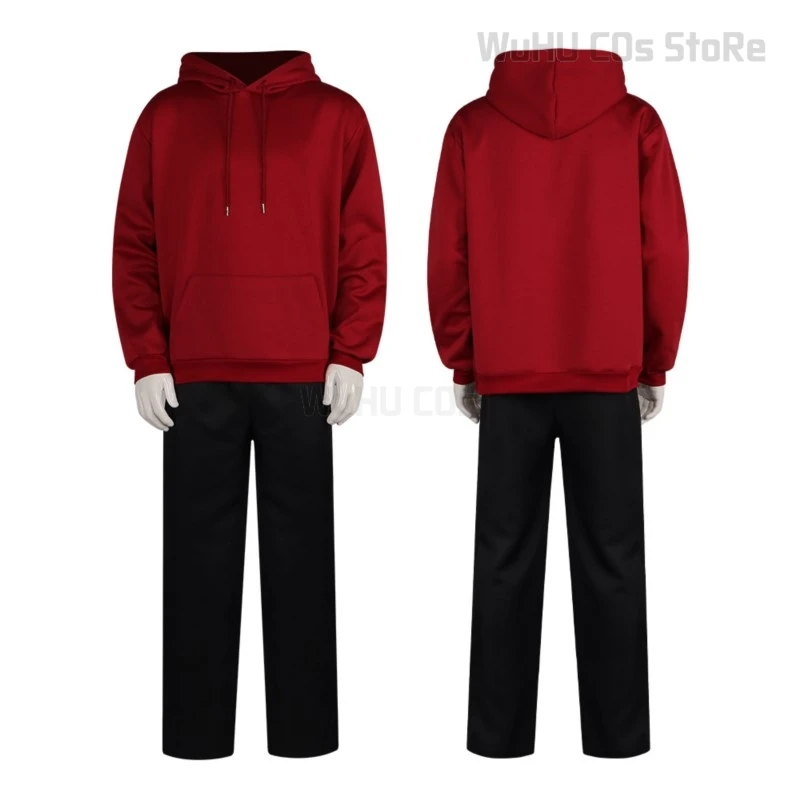 2025 abrigo rosa pantalones hombres mujeres Garett Natalie Dawn Henry Cosplay disfraz película Mincr traje de juego de rol ropa de fiesta de Halloween