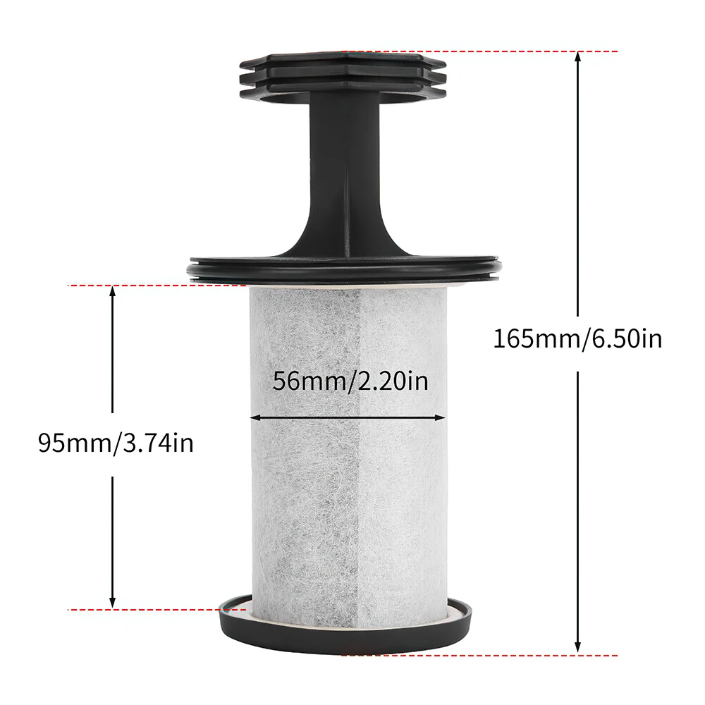 2 قطعة فاصل زيت الهواء ProVent 200 4WD علبة التقاط الزيت استبدال عنصر الفلتر القطن 3931051950 3931050950