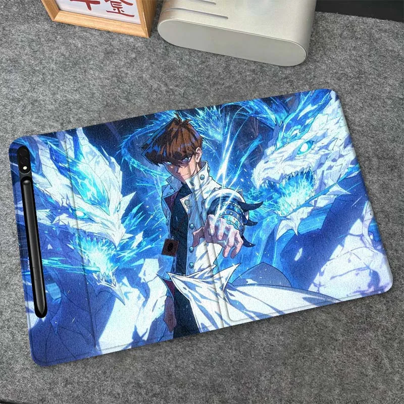 

D-Duels M-Monsters Art Anime Tablet Case For Samsung Galaxy Tab S7 S8 S9 S10 FE Plus Lite 11 12.4 13.1 Inch