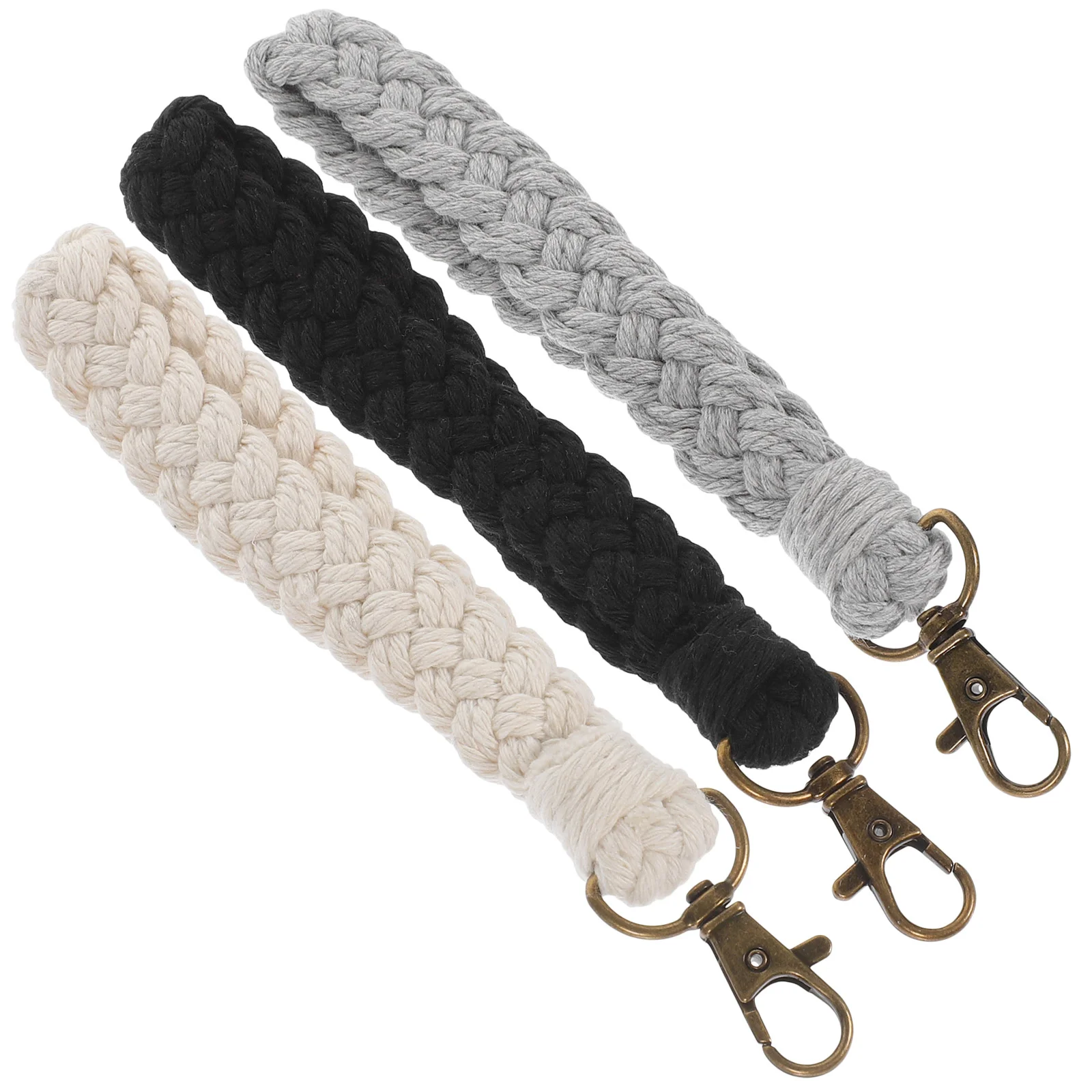 

Mobile Phone Lanyard Wrist Braided Keychain Keychains for Women Wristband Thread Wallet