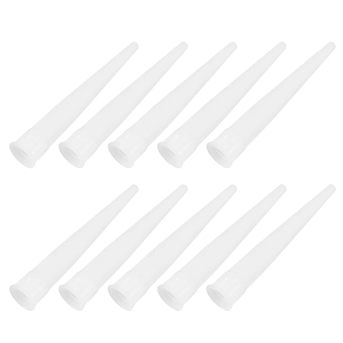 30 stücke Kunststoff Düsen Rohr Liefert Einweg Ink Grip Düse Rohr Spitze (Weiß)