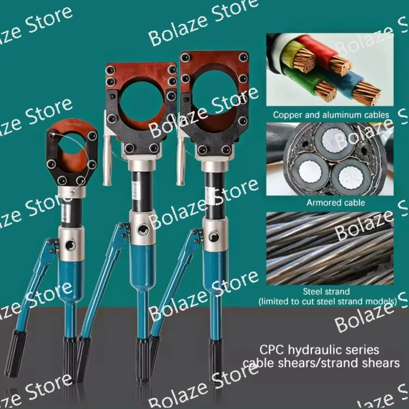 CPC-50 CPC-75 CPC-85 CPC-95 Hydraulic Cable Cutter Copper and Aluminum Wire Cutter SY-40A Steel Stranded Wire Shears