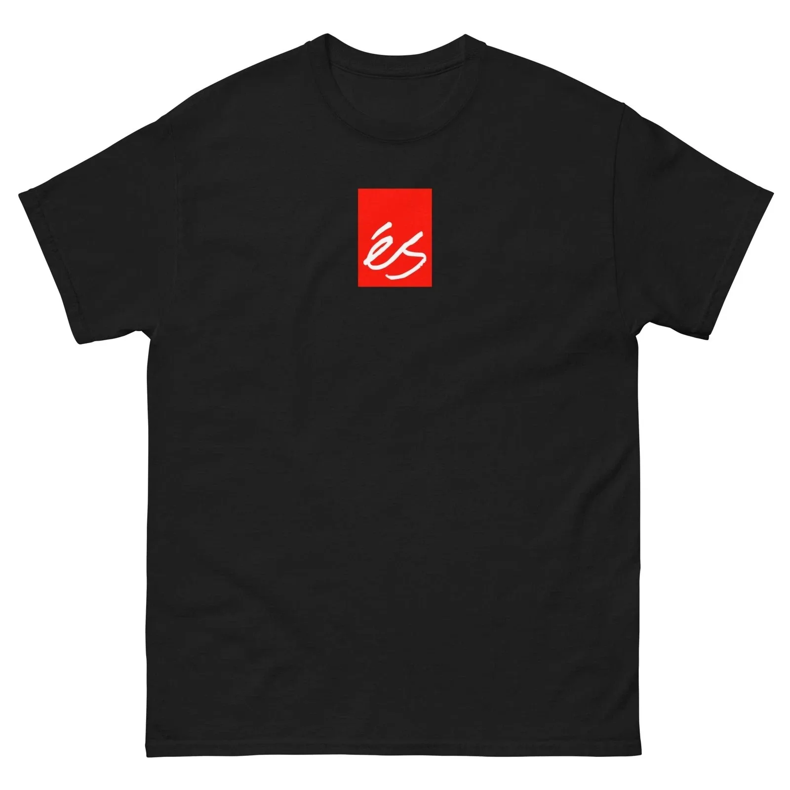 ES Skateboards 90s Logo T-Shirt Graphic T-Shirt High-end Luxury Unisex Style Both of Men and Women
