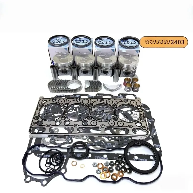 Excavator Accessories Overhaul Rebuild Kit Piston for  V2403 V2403-M-T Engine Spare Parts Construction Machinery view 2