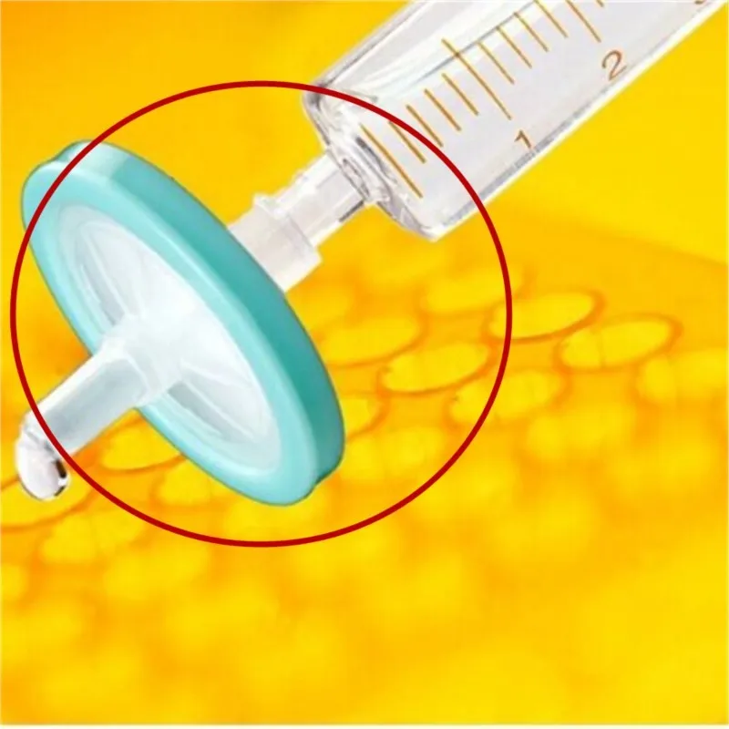 

100pcs Nylon Syringe Filter ,13MM,0.22um,Syringe-driven Filter Organic Solution Filtration Membrane ,Disposable Needle Filter