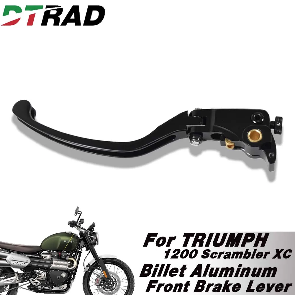 

Для TRIUMPH 1200 Scrambler XC 2019-2020 мотоцикл черный тормоз с ЧПУ регулируемые рычаги длинные/короткие складные ручки аксессуары