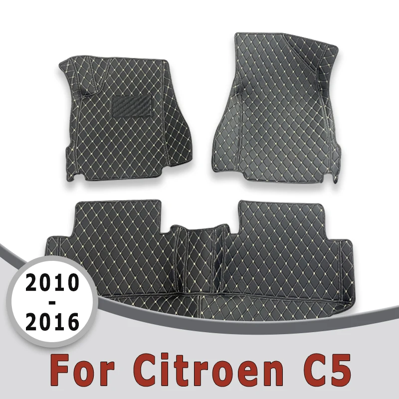 

Автомобильные коврики для Citroen C5 2016 2015 2014 2013 2012 2011 2010, коврики, автозапчасти, аксессуары, продукты, накладки для ног, коврики