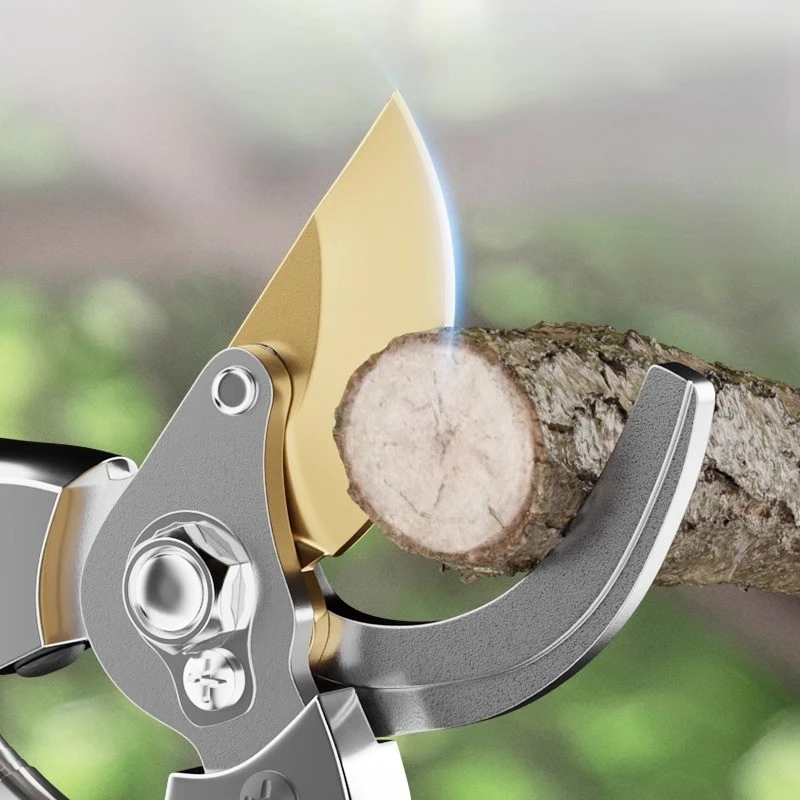 Tesoura de poda para economia de trabalho, jardinagem, podador manual doméstico, flores, árvores frutíferas, galhos grossos, ferramentas de corte, tesoura portátil