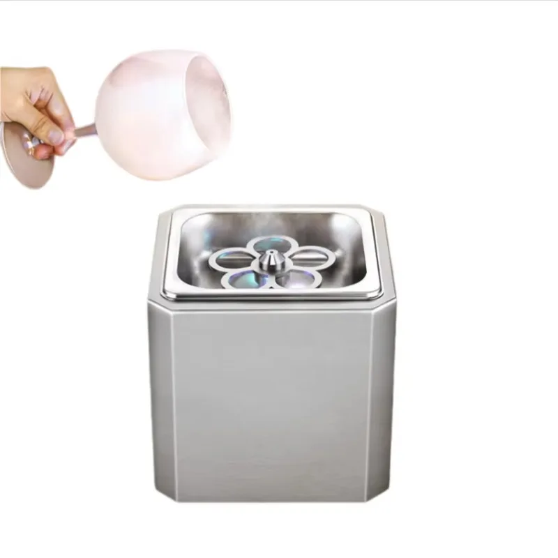 Mini Compact Ice Cup Making Machine, Commercial Glass Rapid Chiller, Bar Drink Glass Cooling Tool