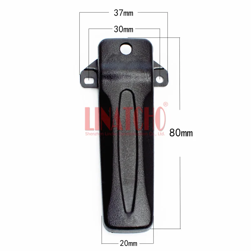 

Рация NX348 NX340 TK3207 TK3317 TK3307 TK2207 1300D, черная, маленькая, с пластиковым зажимом для ремня