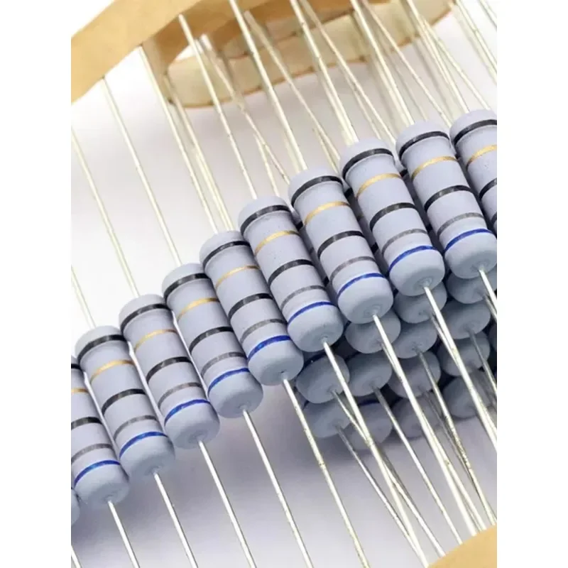 20PCS 2W 5% Wire Wound Resistor Fuse Winding Resistance 0.1 0.15 0.22 0.33 0.47 0.5 1 2.2 3.3 4.7 5.1 8.2 10 20 22 47 51 100 ohm image 4