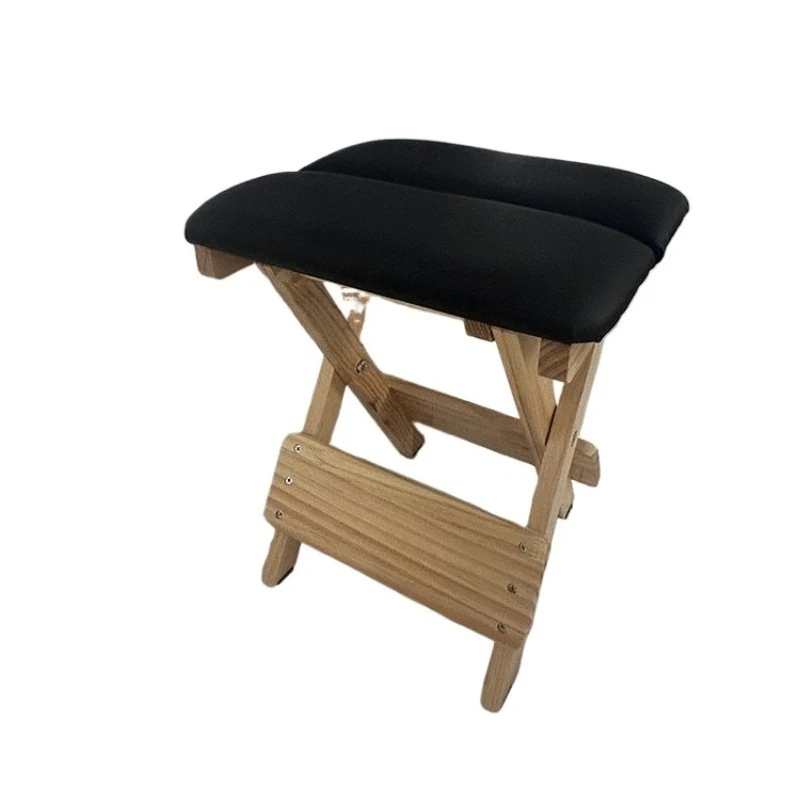 For Solid Wood Folding Stool, Yoga Chanrou Training Stool, Pilates Folding , Yunda Exercise Yoga